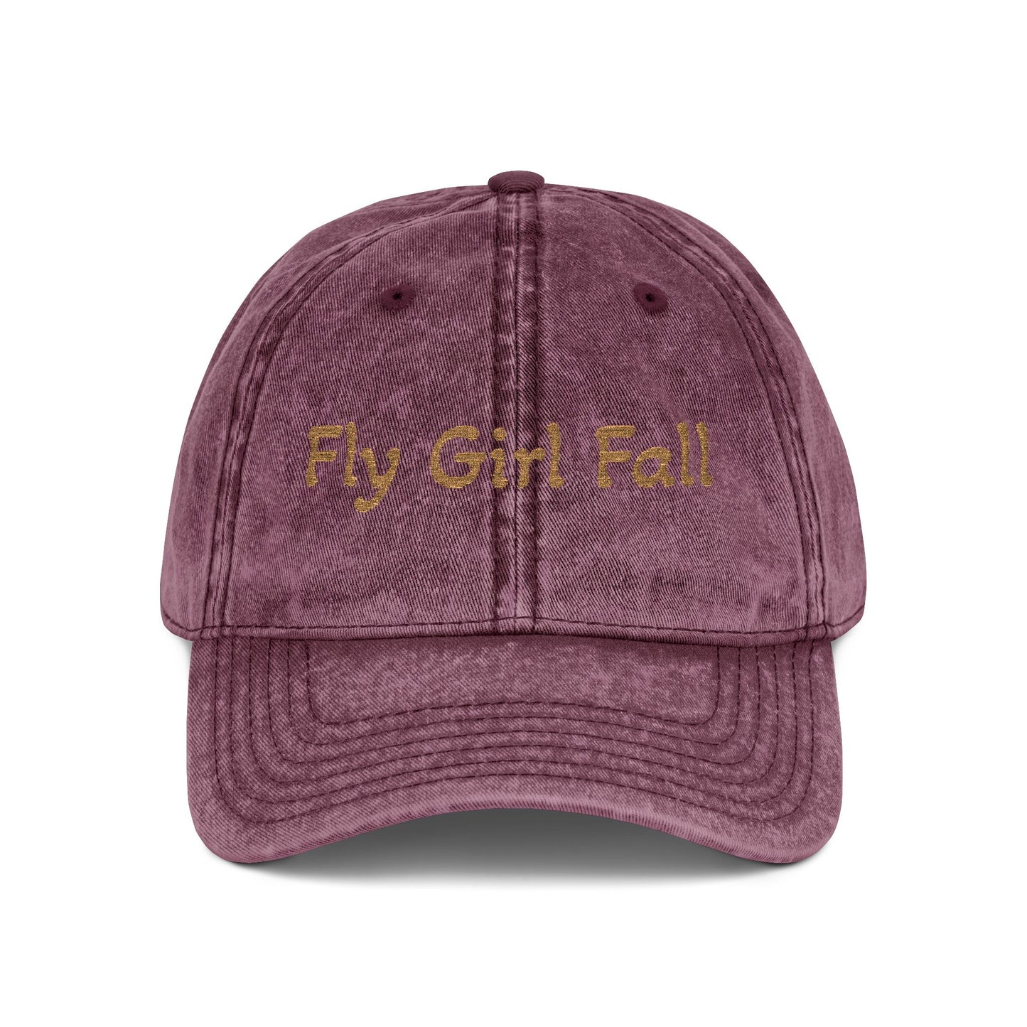 Vintage Fly Girl Fall Cap