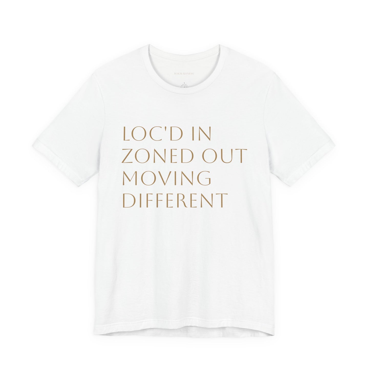 Loc'd In Zoned Out Unisex Jersey Tee - Stylish Statement Shirt