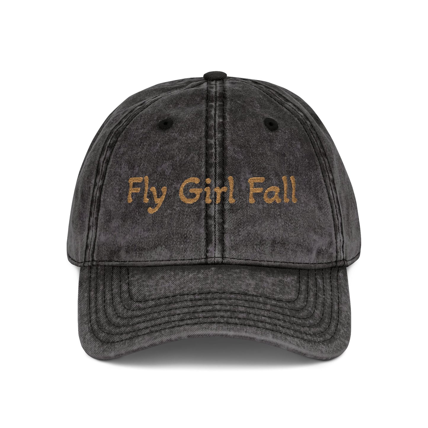 Vintage Fly Girl Fall Cap