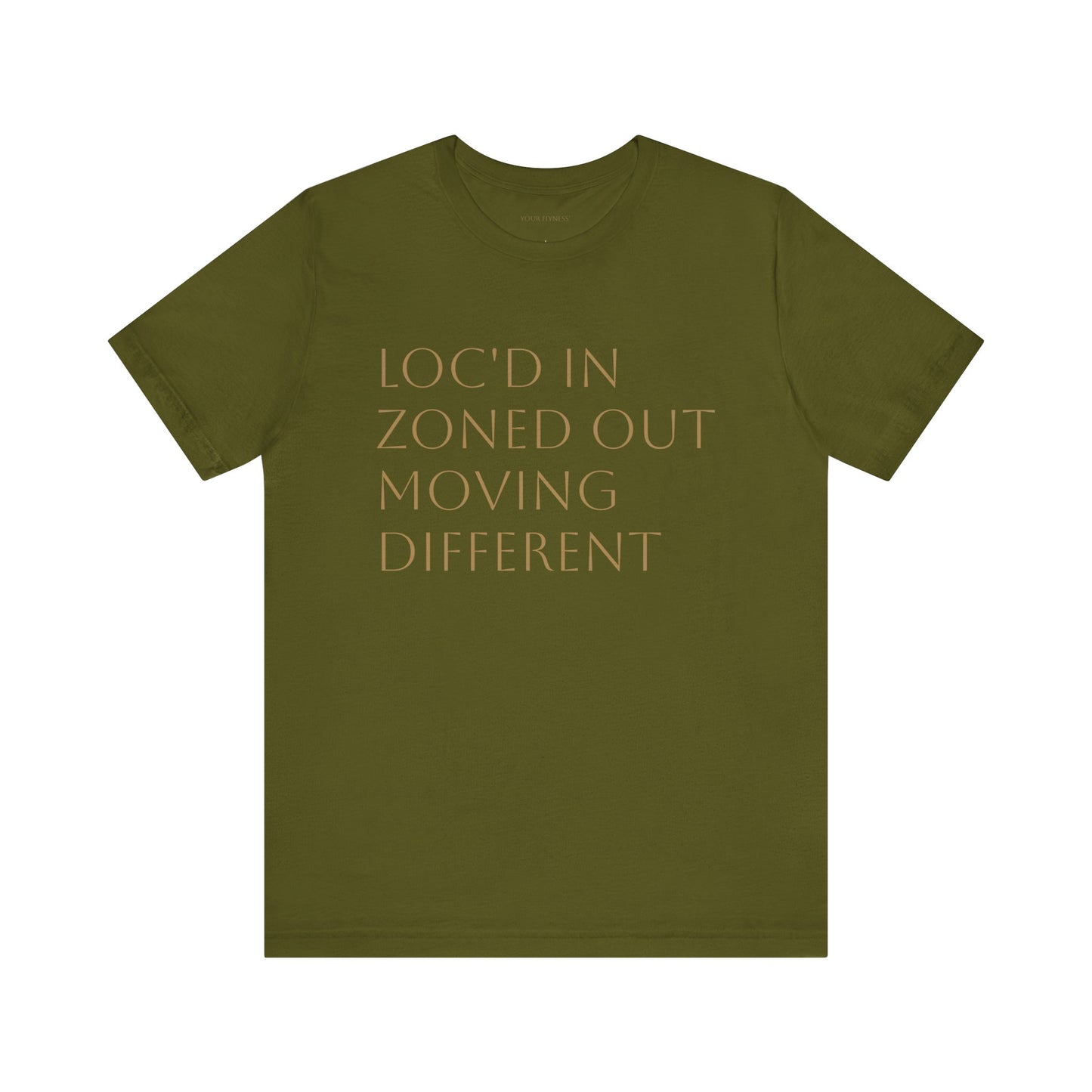 Loc'd In Zoned Out Unisex Jersey Tee - Stylish Statement Shirt