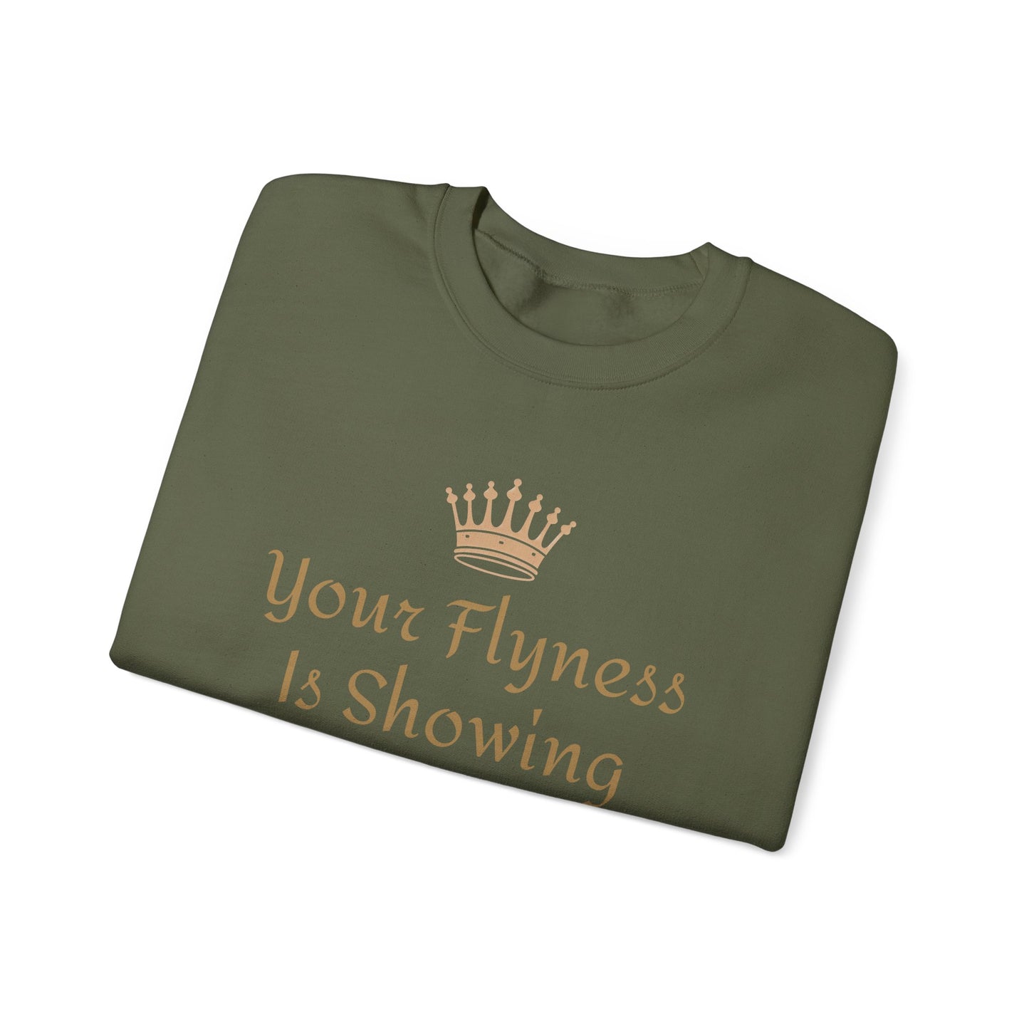 Your Flyness Is Showing Crew Neck