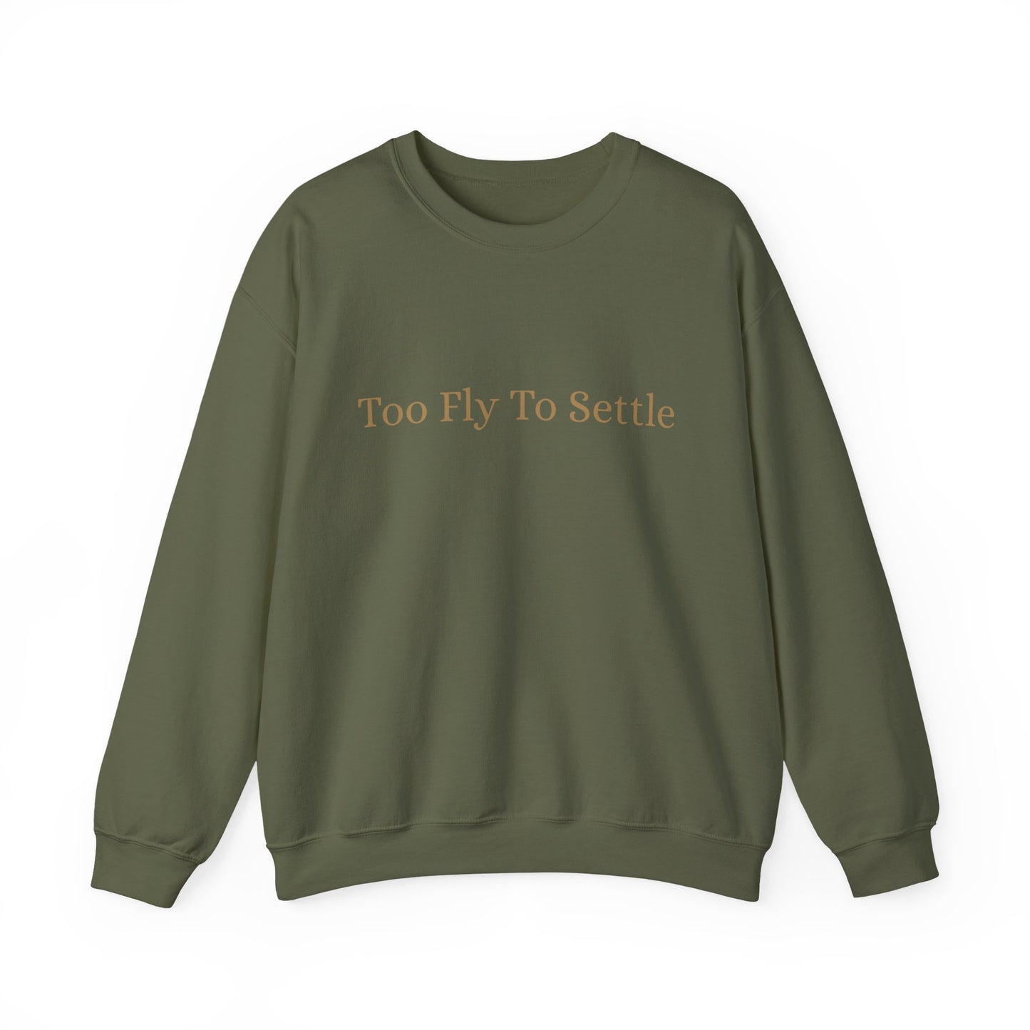 Too Fly To Settle Crew Neck