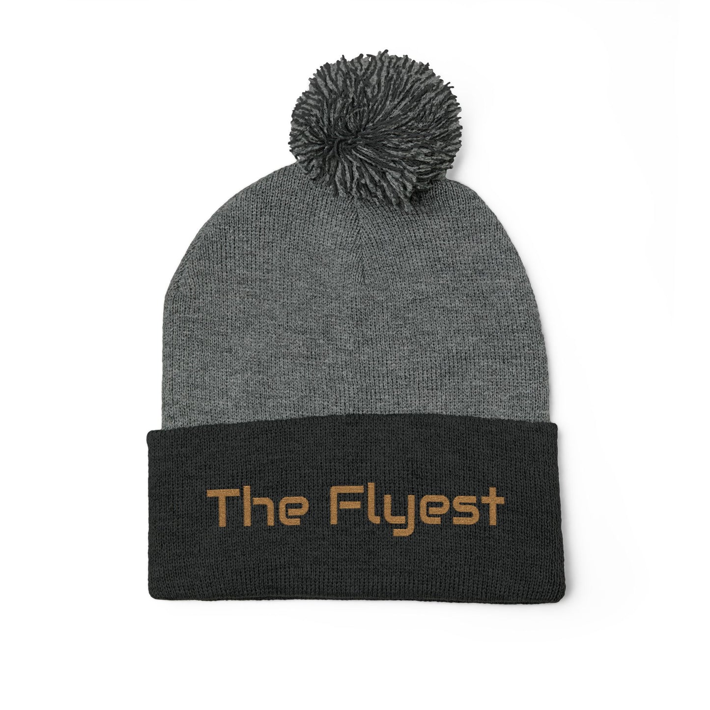 The Flyest Pom-Pom Knit Beanie