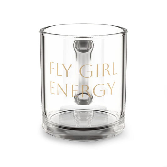 Fly Girl Energy Glass Mug