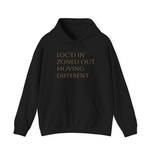 Loc'd In, Zoned Out Cozy Unisex Sweatshirt