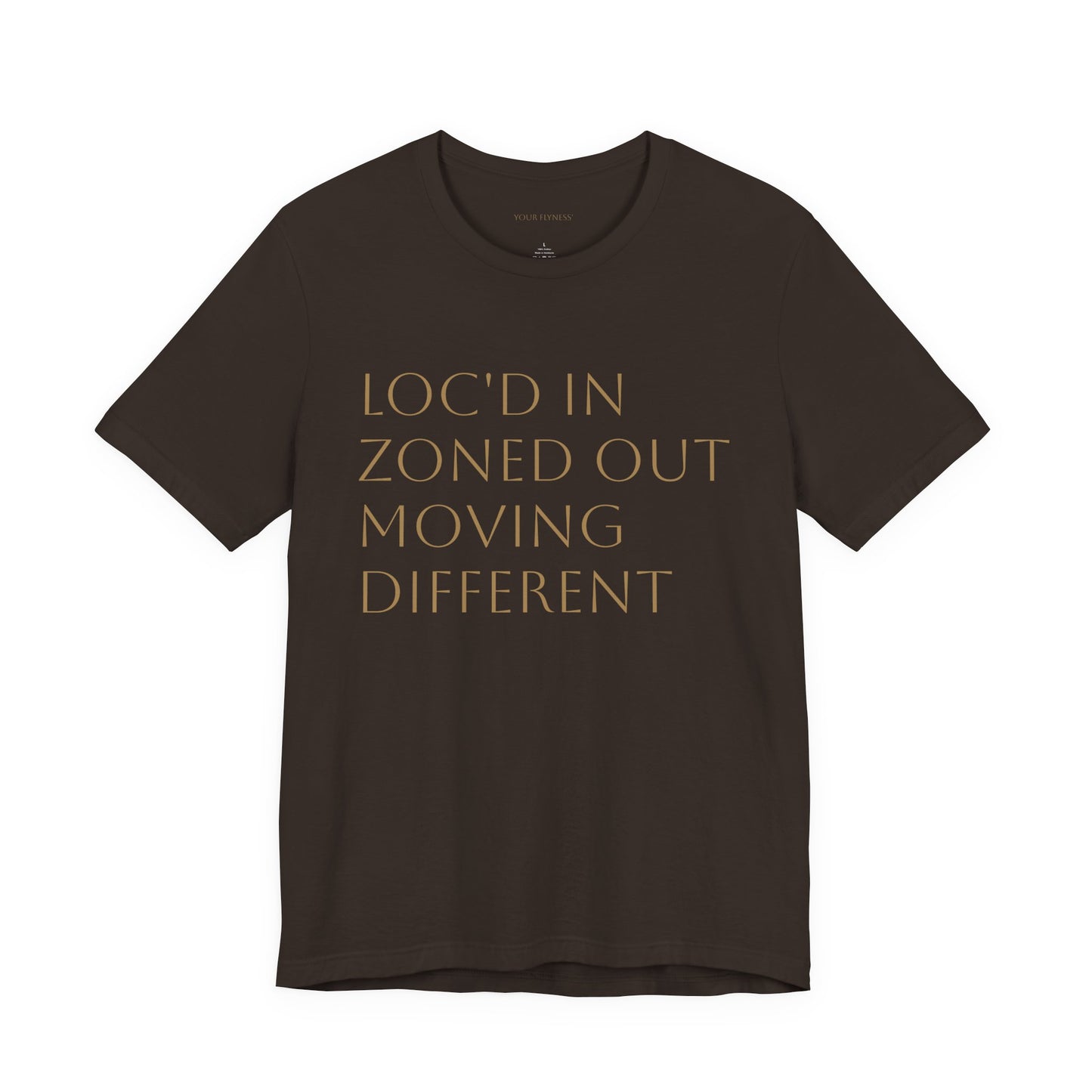 Loc'd In Zoned Out Unisex Jersey Tee - Stylish Statement Shirt