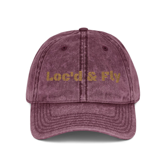 Vintage Loc'd & Fly Cap