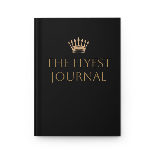 The Flyest Hardcover Journal - Luxurious Black Notebook for Note-taking & Journaling