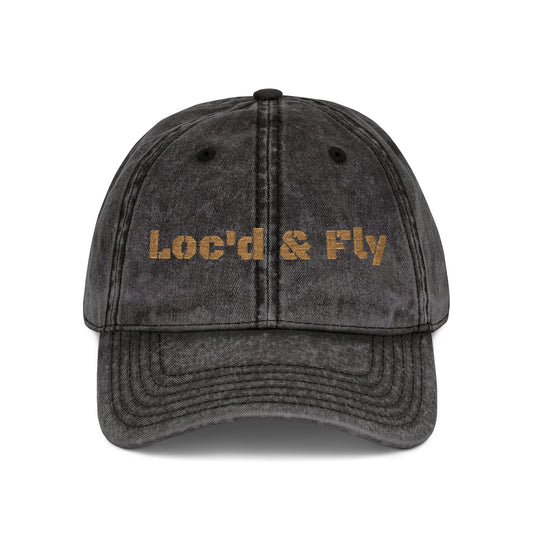 Vintage Loc'd & Fly Cap