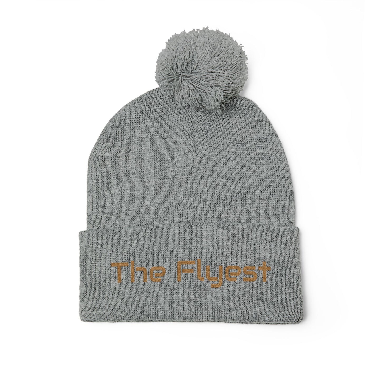 The Flyest Pom-Pom Knit Beanie