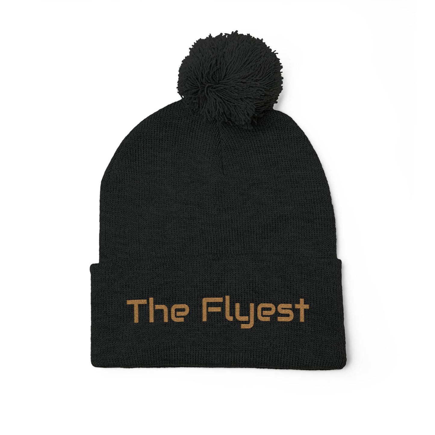 The Flyest Pom-Pom Knit Beanie